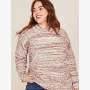 OLD NAVY space dye sweater